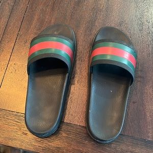 Gucci slides size 12 some scuffs on them